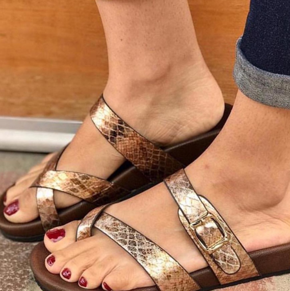 Rose Gold Sandals